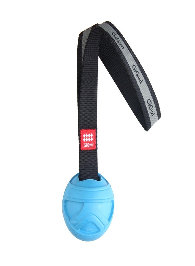 GiGwi Go! Fetch Slinger Ball for Dogs, Durable Fetch Toy for Tough Chewers, Sturdy Nylon Handle for Tug, Training, Throwing, Promotes Healthy Exercise, High Visibility, Reduces Boredom, Blue, Medium - Image 5
