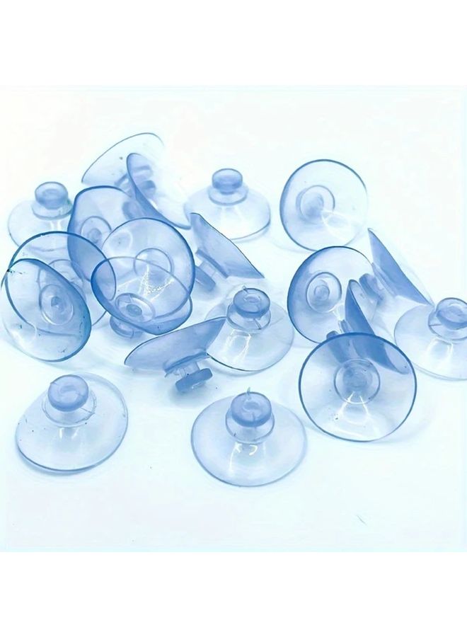 20pcs Transparent Small PVC Suction Cups For Bathroom Car Windscreen Home Decoration - Image 3