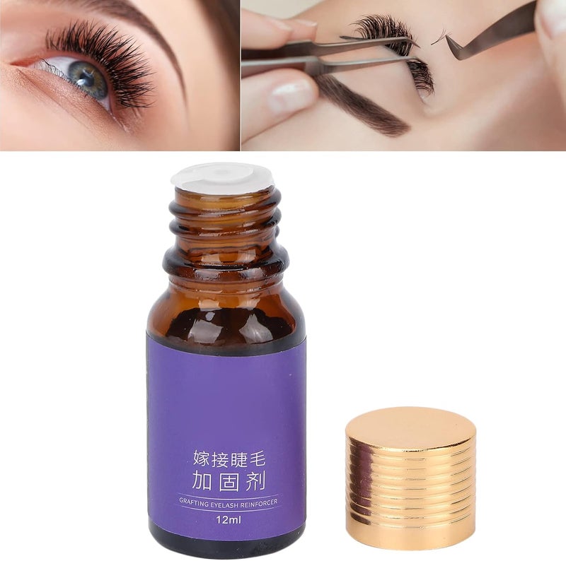 klarako Eyelash Extension Primer, Lash Extension Cleanser, Eyelash Extension Primer Glam Long Lasting Lash Primer No Irritation Eyelash Supplies 12ml - Image 4