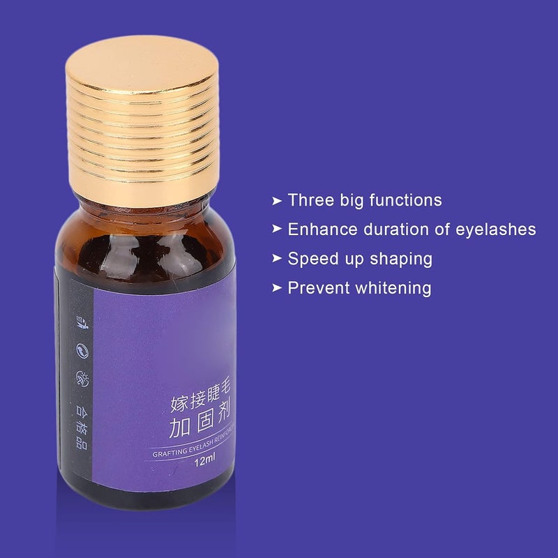 klarako Eyelash Extension Primer, Lash Extension Cleanser, Eyelash Extension Primer Glam Long Lasting Lash Primer No Irritation Eyelash Supplies 12ml - Image 1