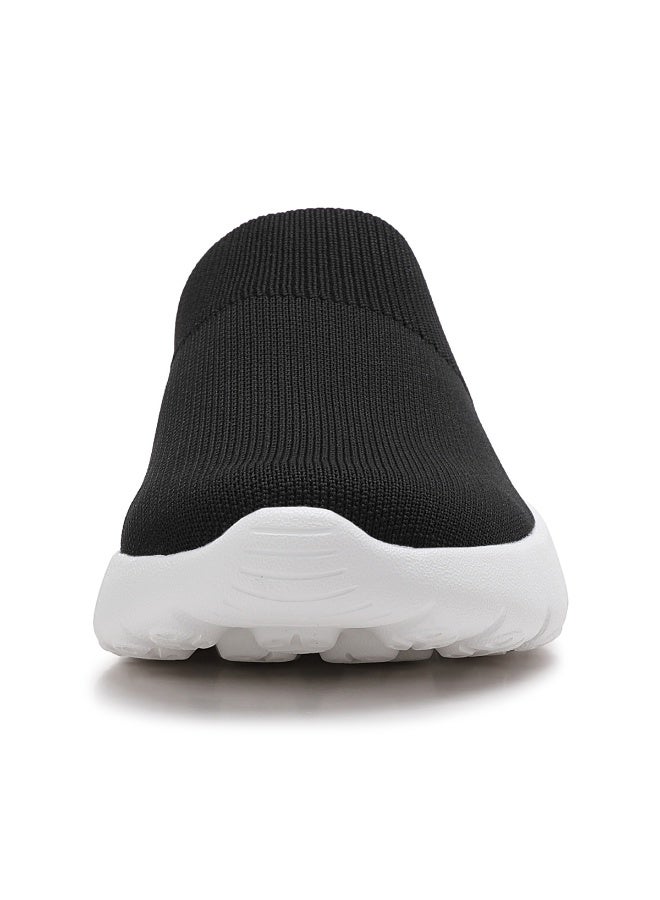 سكاي فيو أحذية نسائية بدون رباط، أحذية مسطحة محبوكة، خفيفة الوزن، قابلة للتنفس، مريحة للمشي - Image 4