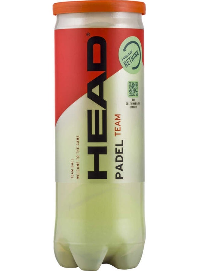 3B Padel Balls – Can of 3 – Durable, Easy-to-Control, Beginner-Friendly – Professional Tennis Racquet – High Performance | Lightweight | Power & Control