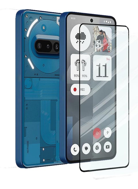 1 Pack Screen Protector for Nothing Phone 3a/Phone 3a Pro,9H Hardness Anti-Scratch Tempered Glass Flim, Case Friendly, Anti-Fingerprint,Anti-Scratch