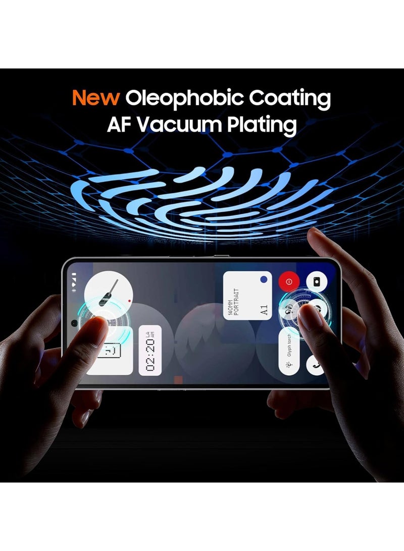 1 Pack Screen Protector for Nothing Phone 3a/Phone 3a Pro,9H Hardness Anti-Scratch Tempered Glass Flim, Case Friendly, Anti-Fingerprint,Anti-Scratch - Image 3
