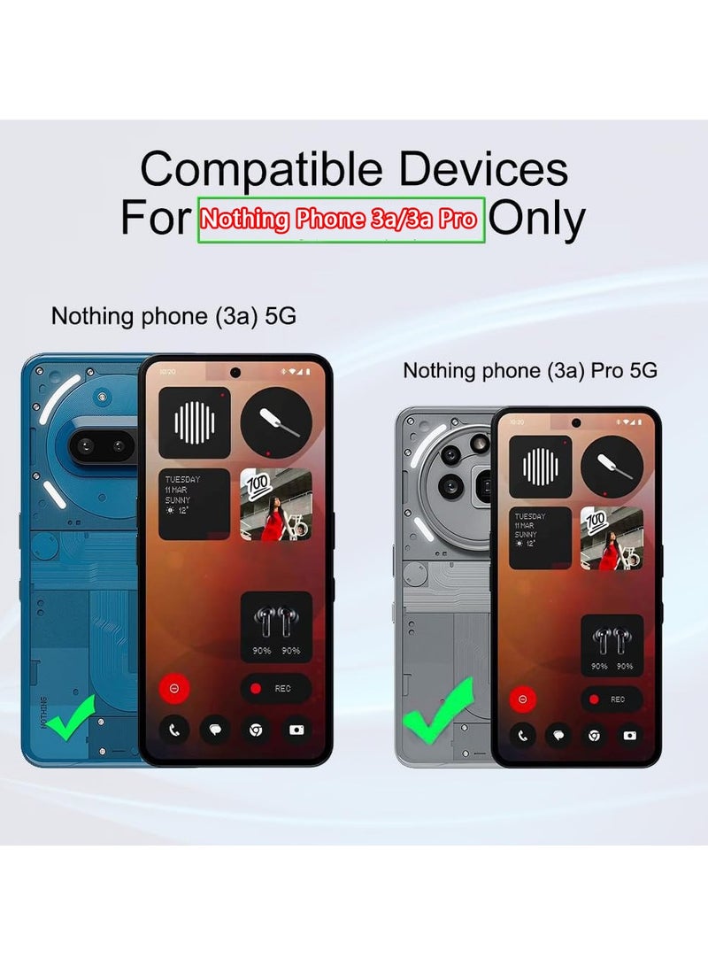 1 Pack Screen Protector for Nothing Phone 3a/Phone 3a Pro,9H Hardness Anti-Scratch Tempered Glass Flim, Case Friendly, Anti-Fingerprint,Anti-Scratch - Image 5