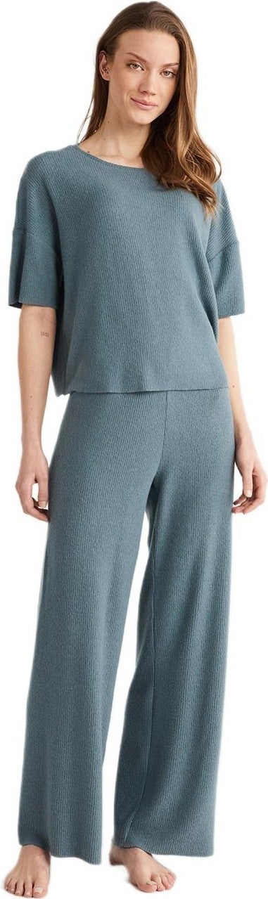 Penye Mood Women's Blue Pajama Set 9529  - Image 3
