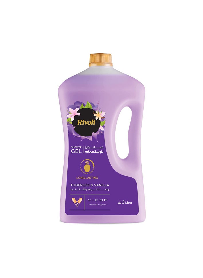 Rivoli - RIVOLI Shower GeL Tuberose and Vanilla 3 LITERS - Image 1