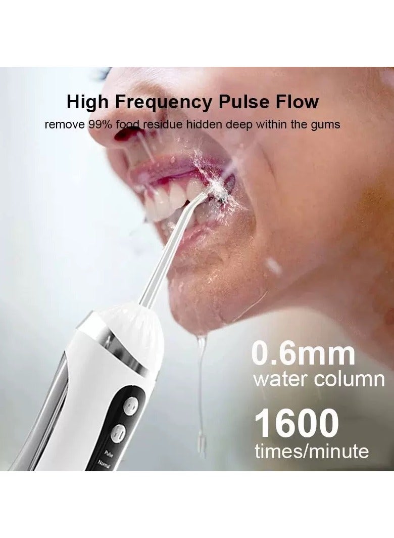 Rechargeable Cordless Water Flosser with Multiple Tips Electric Dental Water Flosser for Effective Teeth CleaningUSB Rechargeable Water Flosser for Home & Travel  - Image 5