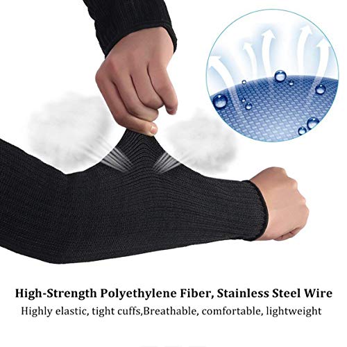 Yosoo Arm Sleeves, Armband for Garden Kitchen Work 1 Pair (Black) - Image 4