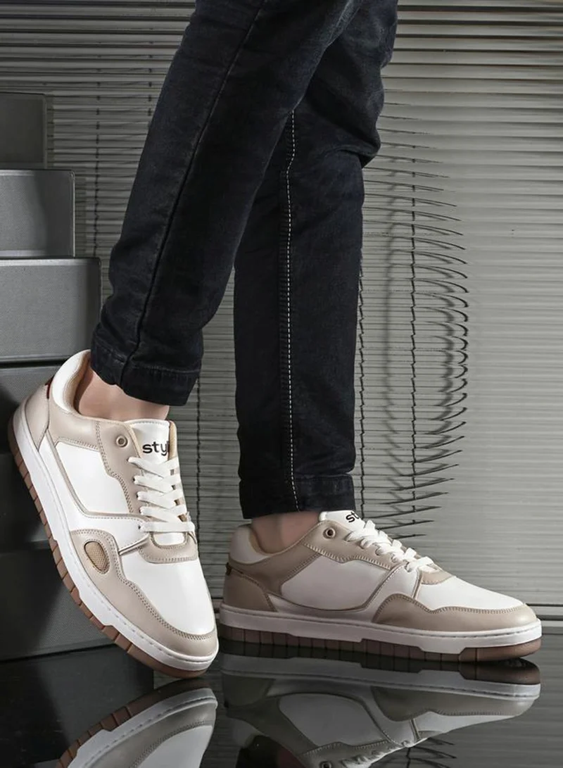 ستايلي اكتيف أحذية رياضية منخفضة الدانتيل حتى المحكمة