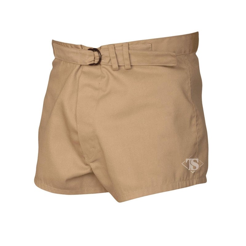Tru-Spec Men's UDT Short - Durable Tactical Design, Cotton - Polyester Blend, Versatile Outdoor Performance, Tan - 32