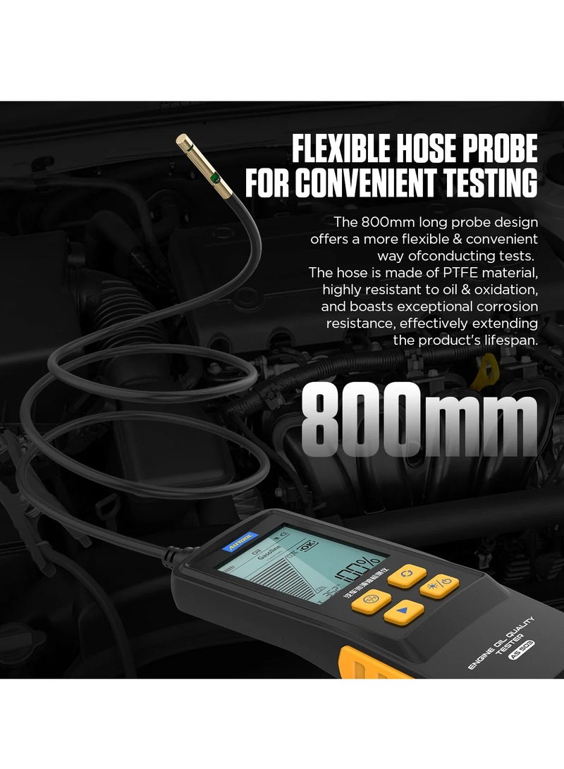AUTOOL AS503 FLUID TESTER with Digital Display for Auto Check Gasoline Diesel Car Engine POA Oil Quality Repair Tools, Fluid Tester - Image 3