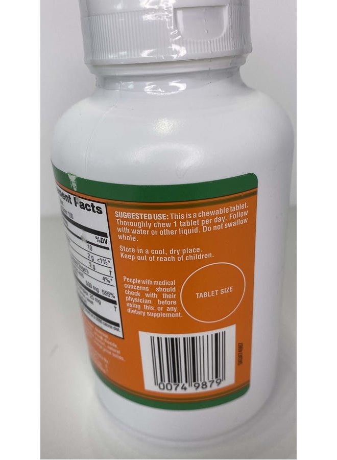 TJ's Trader Joe's Chewable Orange Flavored Vitamin C - Image 4