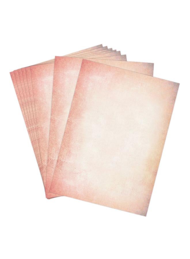 Bluejw Cross-border New Printing Paper 60 Retro Nostalgic A4 Double-sided Letterhead Writing DIY Hand Account Decoration Material Letterhead - Image 2