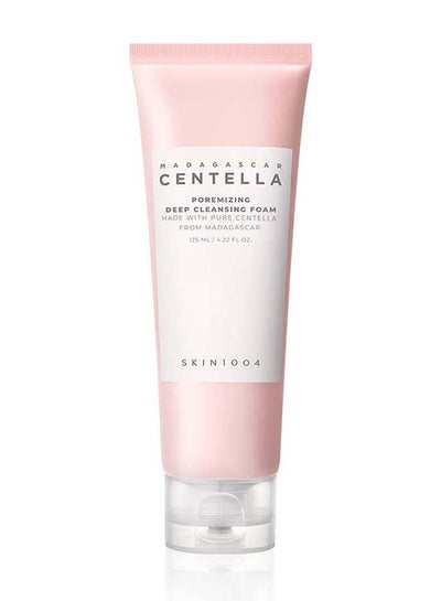 SKIN1004 Madagascar Centella Poremizing Deep Cleansing Foam 4.22 fl.oz, 125ml, Remove Pore-Clogging Debris Pink