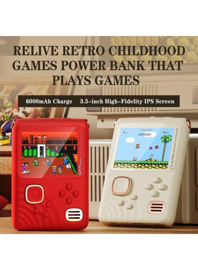 ELTRAZONE H12 Mini Retro Handheld Game Console with 3.5-inch IPS Display, 1000 Classic Games, Green - Image 5