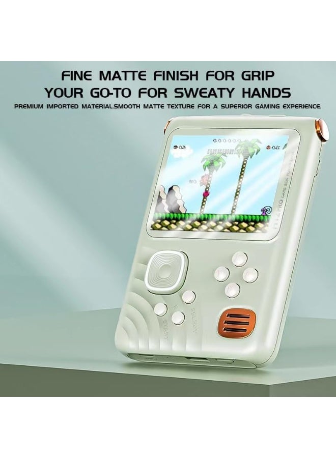 ELTRAZONE H12 Mini Retro Handheld Game Console with 3.5-inch IPS Display, 1000 Classic Games, Green - Image 2