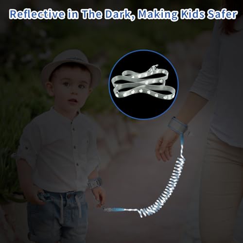 bearcouple Toddler Harness Backpack Leash with Wrist Link | Cute Dinosaur Anti-Lost Walking Strap for Kids | Foldable & Adjustable Child Safety Belt for Boys & Girls - Image 5