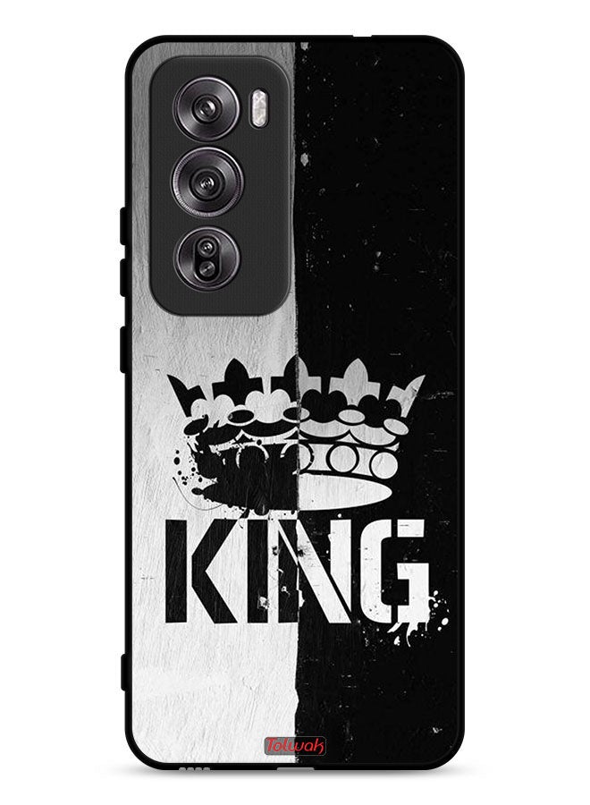 Tolwak Oppo Reno12 Pro 5G Protective Case Cover King Vintage - Image 1