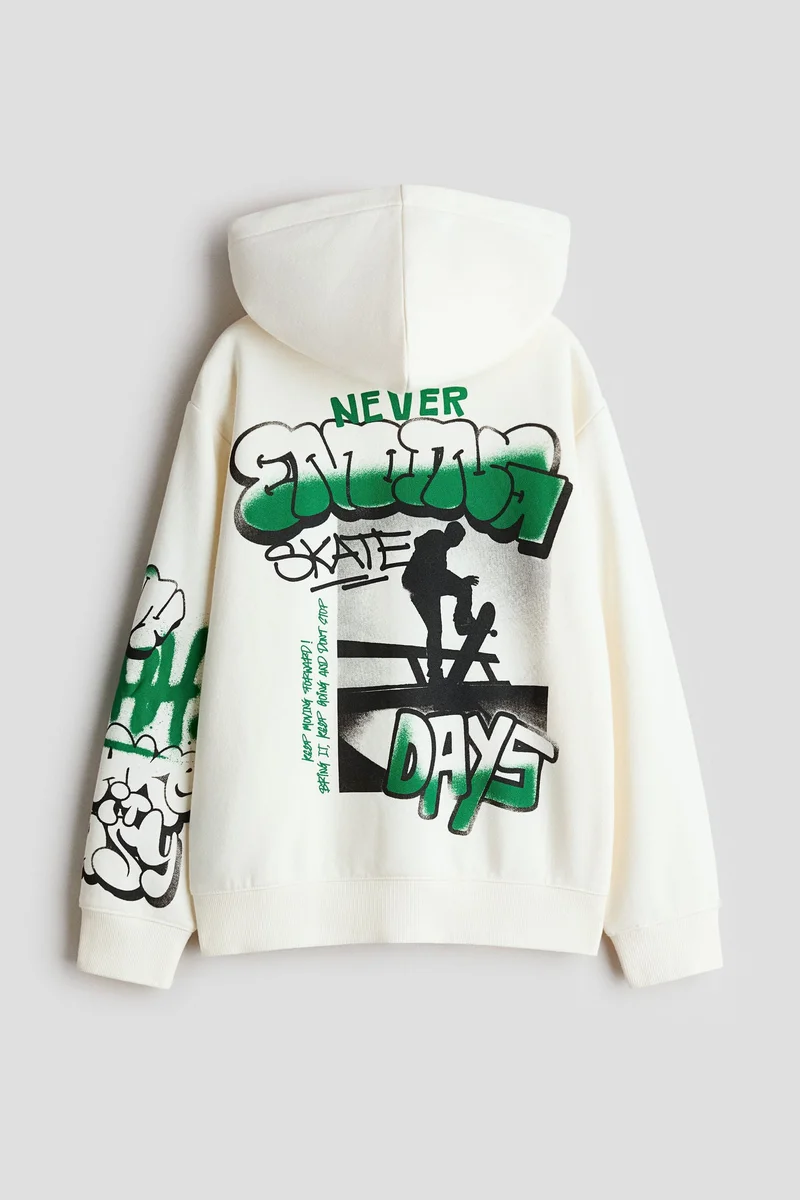 اتش اند ام هودي بسحّاب بتفاصيل مزيّنة