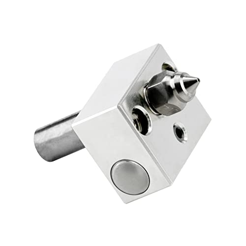 POLISI3D Sprite Extruder Heater Block Kit High Temperature 300℃ Titanium Heatbreak Plated Copper Nozzle Upgrades for Creality Ender 3 S1, Ender3 S1 Pro Plus, CR10 Smart Pro, Sermoon V1 3D Printer (300℃) - Image 4
