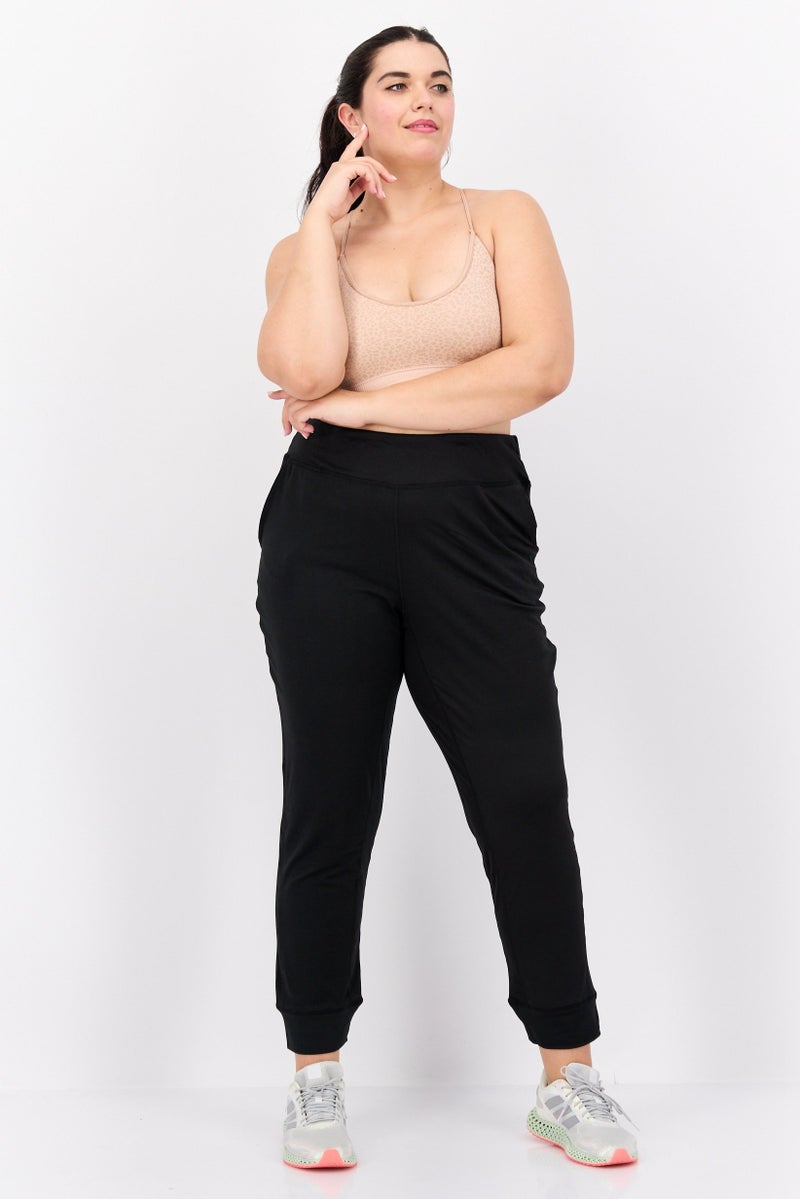 Jones New York Women Sportswear Fit Training Jogger Pants, Black  - Image 4
