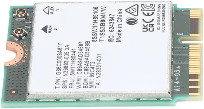 AUNMAS Wireless WiFi 7 BT5.4 Card 8774Mbps for 10 11, Fast Gaming WiFi 7 Card for Platform - Image 2