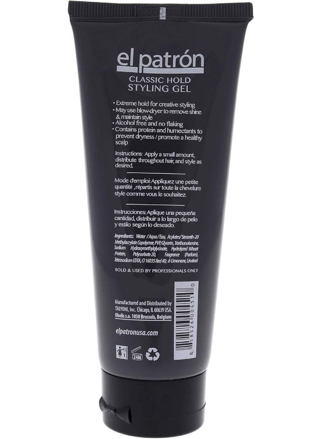 El Patron Classic Hold Gel For Men 3.4 oz Gel - Image 2
