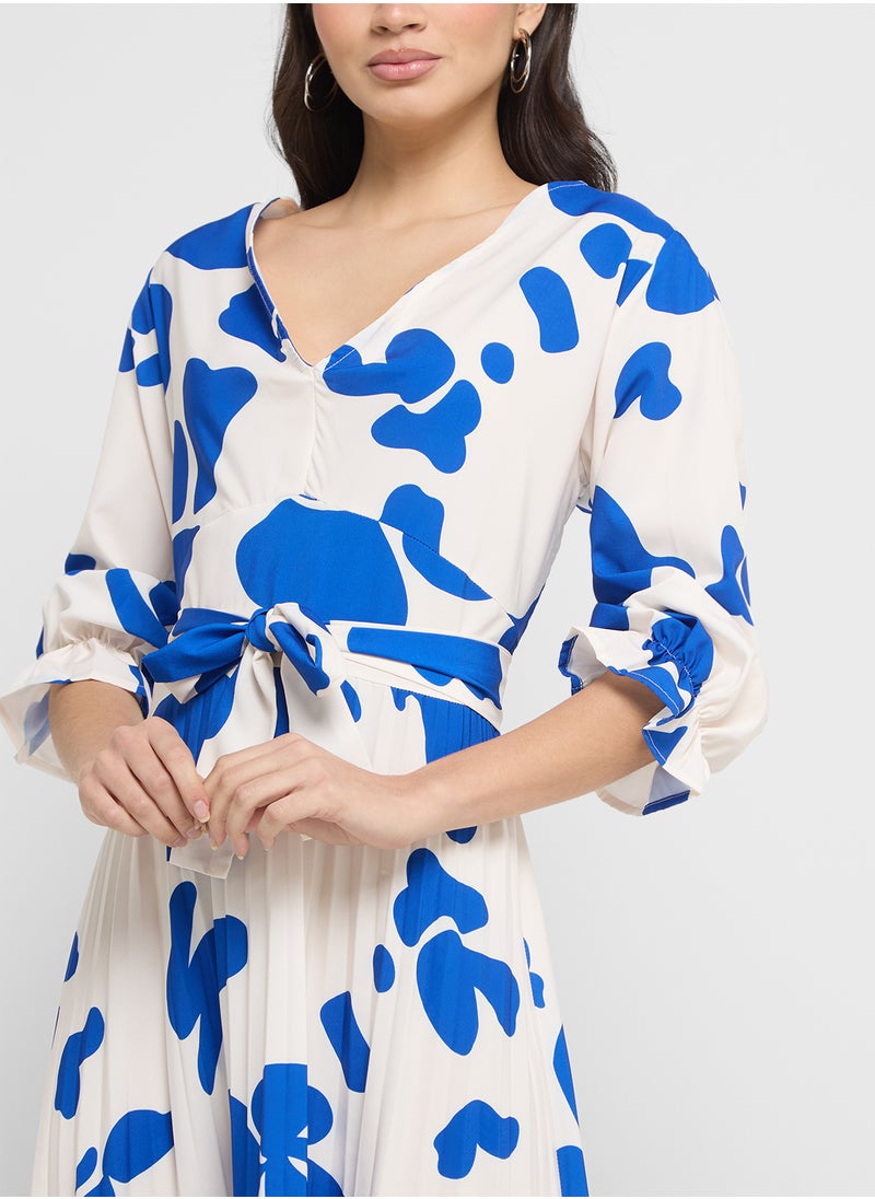 ELLA Floral Print Dress  - Image 3