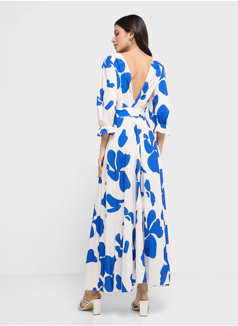 ELLA Floral Print Dress  - Image 2