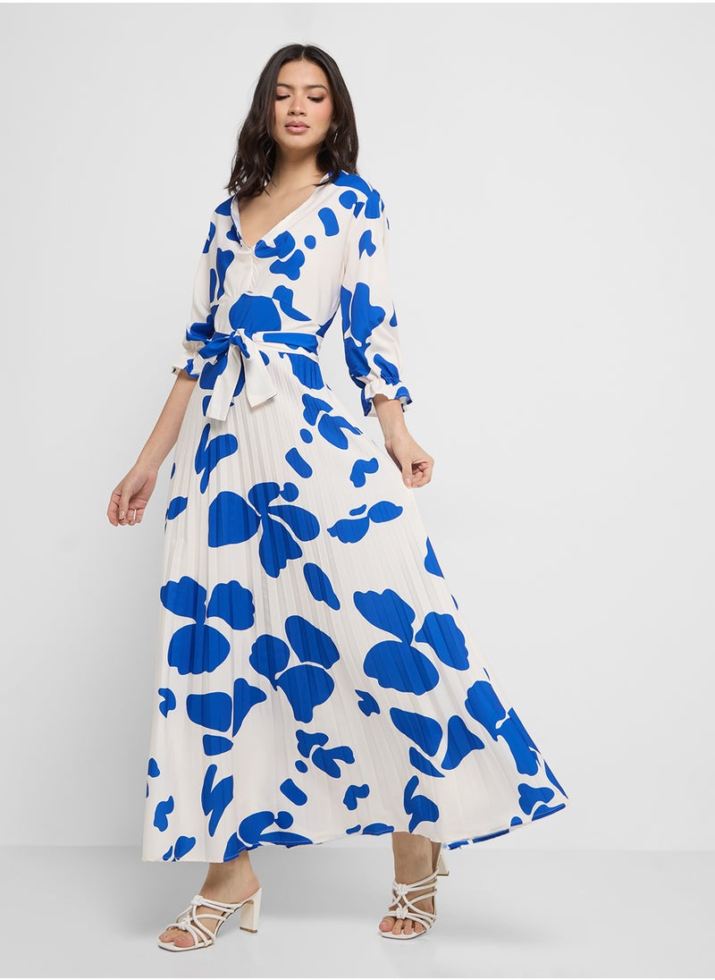 ELLA Floral Print Dress  - Image 1
