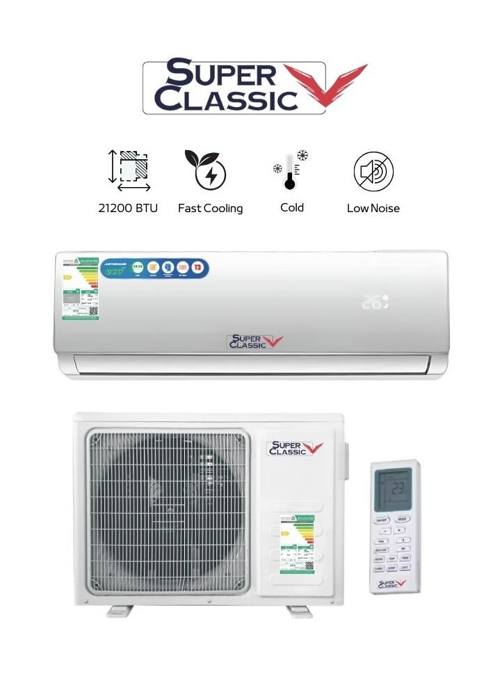 SUPER CLASSIC 21,200 BTU Split Air Conditioner Cooling Only - SCSP-24C - Image 1