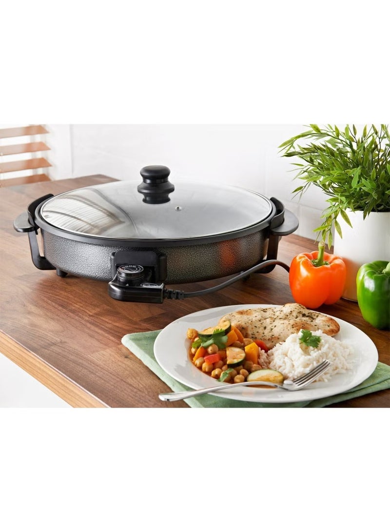 Multifunctional baker, pizza maker and food cooker, size 36 cm, power 1500 watts - Image 4