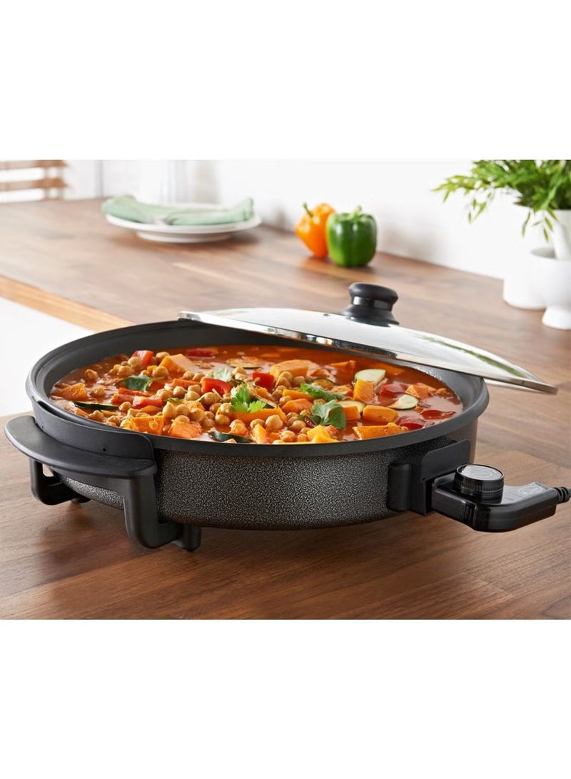 Multifunctional baker, pizza maker and food cooker, size 36 cm, power 1500 watts - Image 5