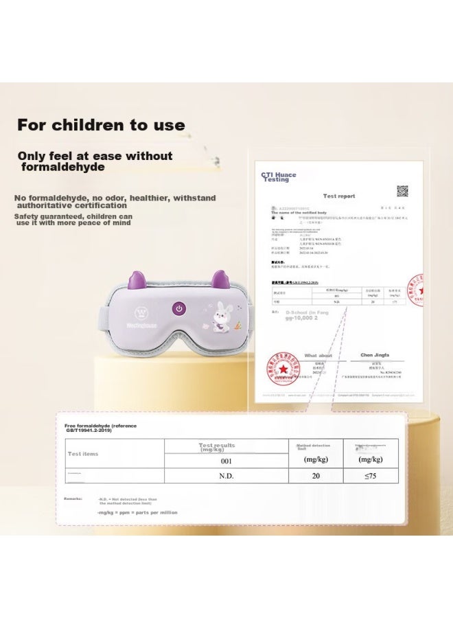 Westinghouse Westinghouse American Children's Eye Massager, Eye Care Device, Eye Massager For Students, Eye Protection Trument, Back-to Season And Birthday Gift For Kids, Purple, Wen-hye1a  - Image 2