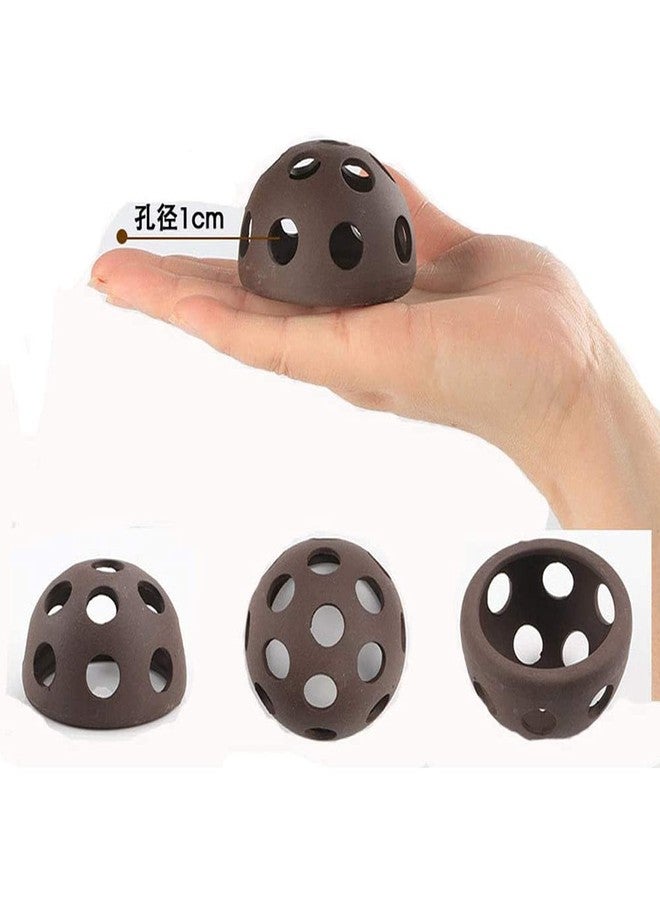 Norgail 2Pcs Aquarium Ceramic Small Fish Shrimp Crayfish Breeding Rock Cave Shelter Hiding Spots Fish Tank Decor Ornament - Image 5