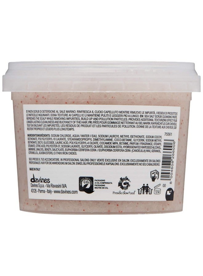 Davines منظف مقشر ملح البحر سولو 3.57 أونصة (عبوة من 1) - Image 3