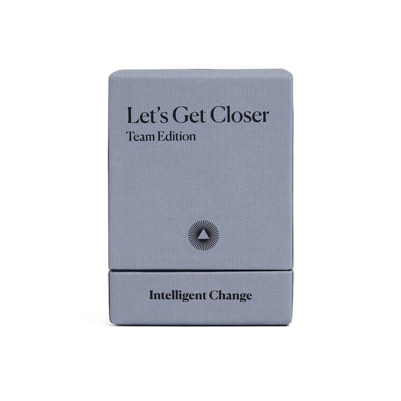 Intelligent Change Get Closer Team Question Game, Conversation Cards for Team Culture and Bonding, Fun Talking Card Game for Colleagues, Icebreaker Game 52 Question Cards - Image 3