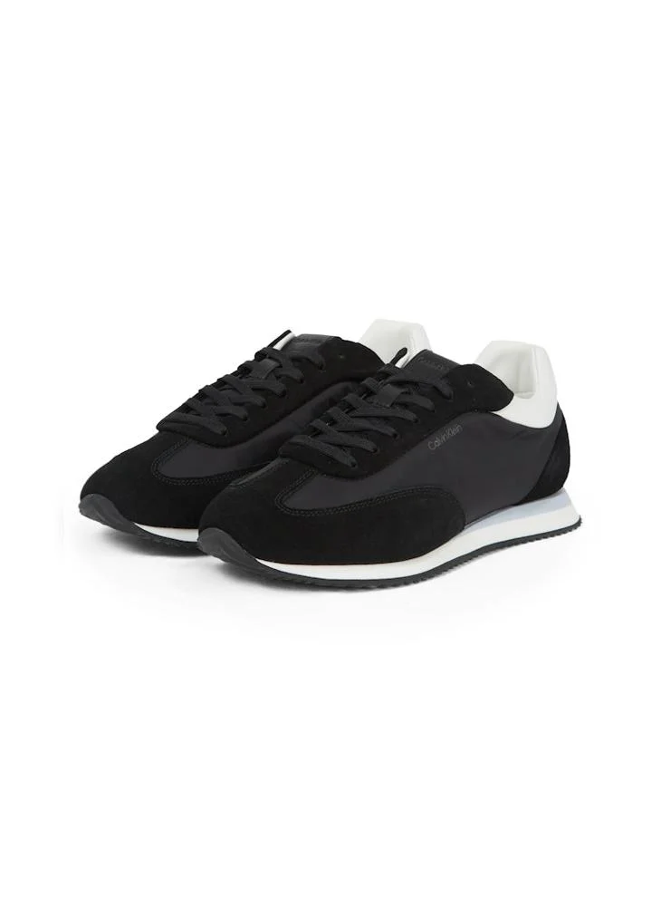 CALVIN KLEIN LACE UP RUNNER TRAINERS