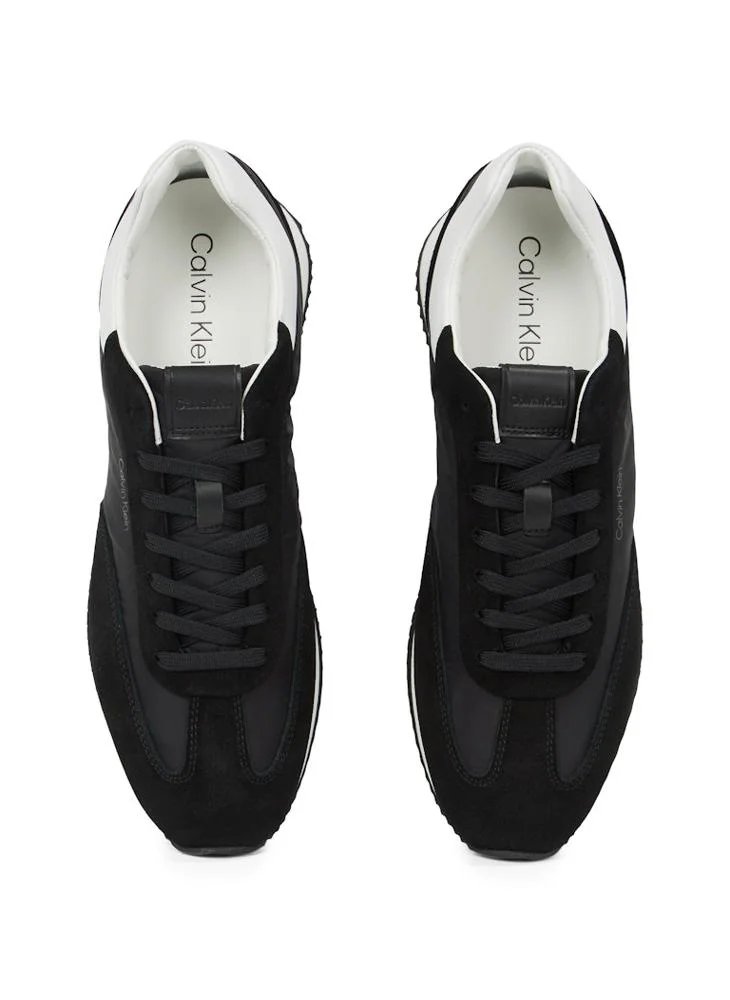 CALVIN KLEIN LACE UP RUNNER TRAINERS