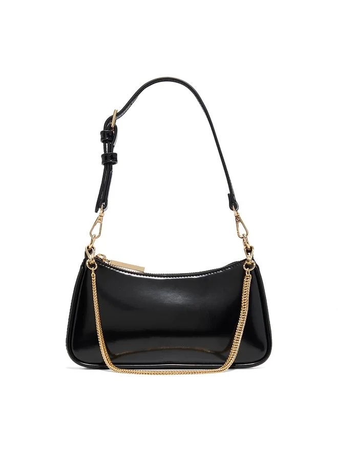 Jainnie Ladies Black Shoulder Bag