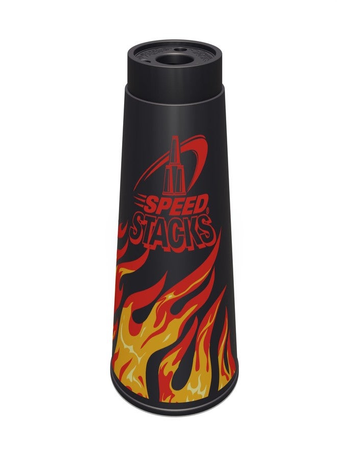 سبيد ستاكس مجموعة Speed Stacks | مجموعة تكديس رياضية رسمية، بنقشة اللهب - 12 كوبًا وقاعدة تثبيت | معتمدة من WSSA - Image 3