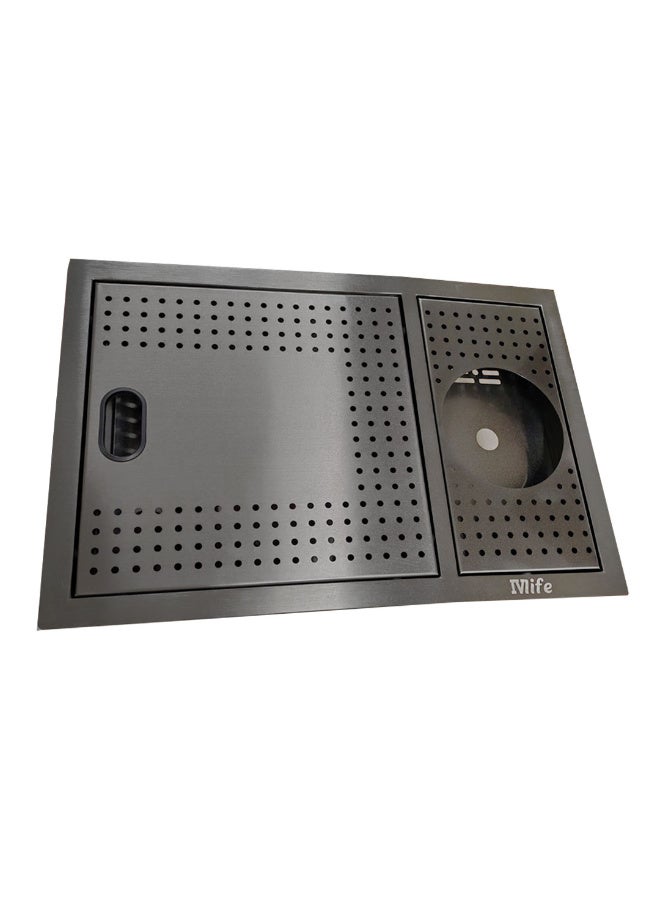 VLIFE Coffee bar sink with rinser 45X30 removable cover nano Black full set ( Faucet changed to other model ) - Image 3