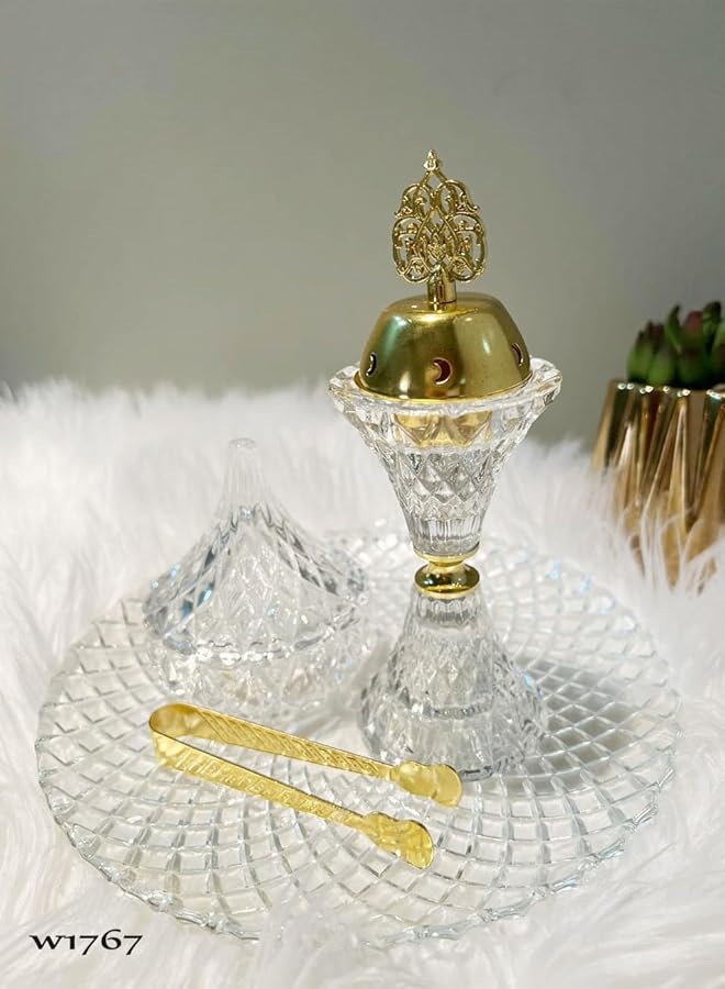 مجموعة مبخرة الكريستال الملكي 5 في 1 W1767 - Image 1