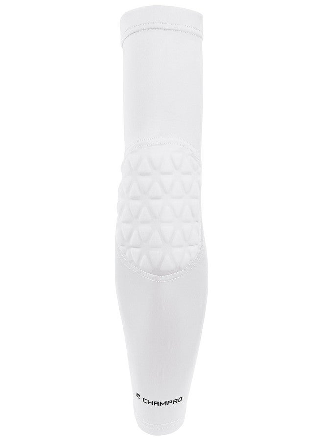 Champro Tri Flex Padded Arm Sleeve - White, Varsity - Image 2
