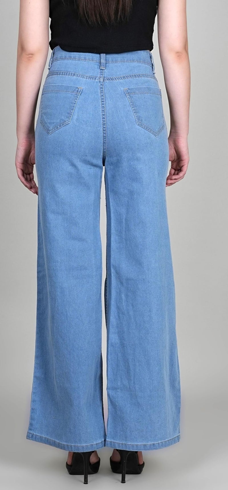 ADBUCKS Wide Leg Jeans for Women | Jeans Pant for Women | - Image 4