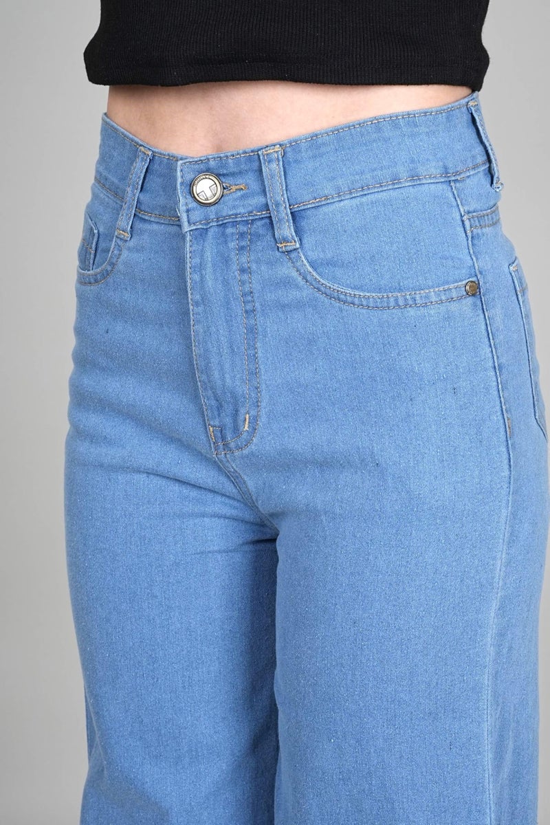 ADBUCKS Wide Leg Jeans for Women | Jeans Pant for Women | - Image 5