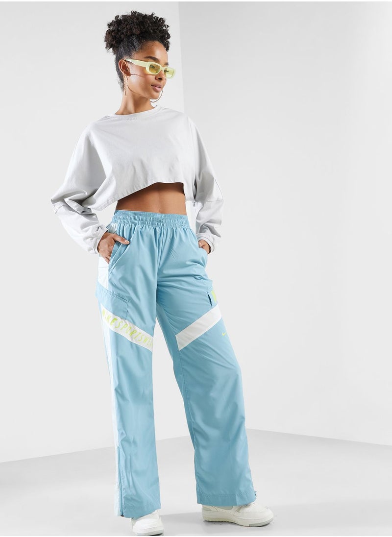 Nike - Nsw Woven Oversized High Rise Pants - Image 1