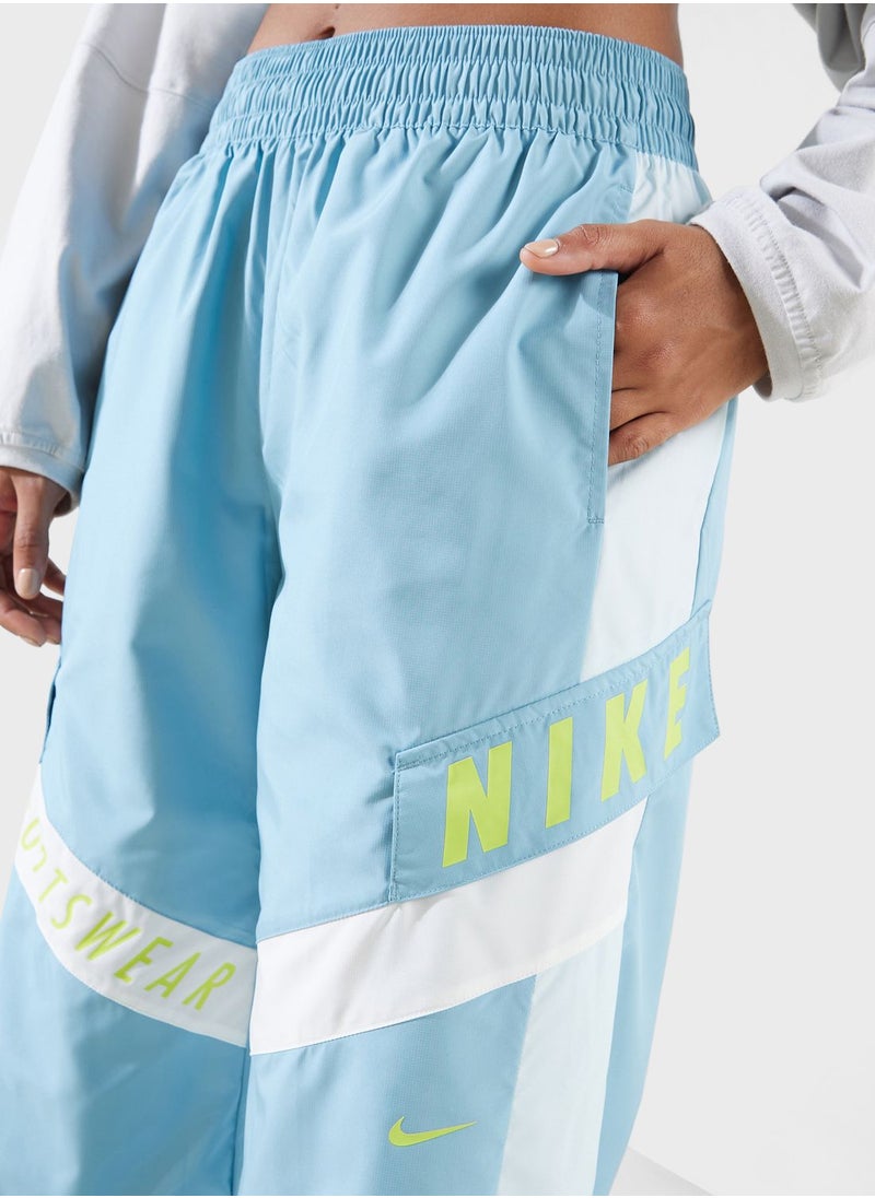 Nike - Nsw Woven Oversized High Rise Pants - Image 1