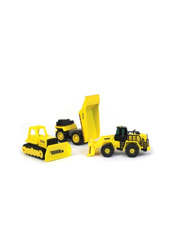 تونكا S1- تونكا -  3 عبوات شاحنة تفريغ متينة للأطفال بعمر 3 سنوات فما فوق - Image 3